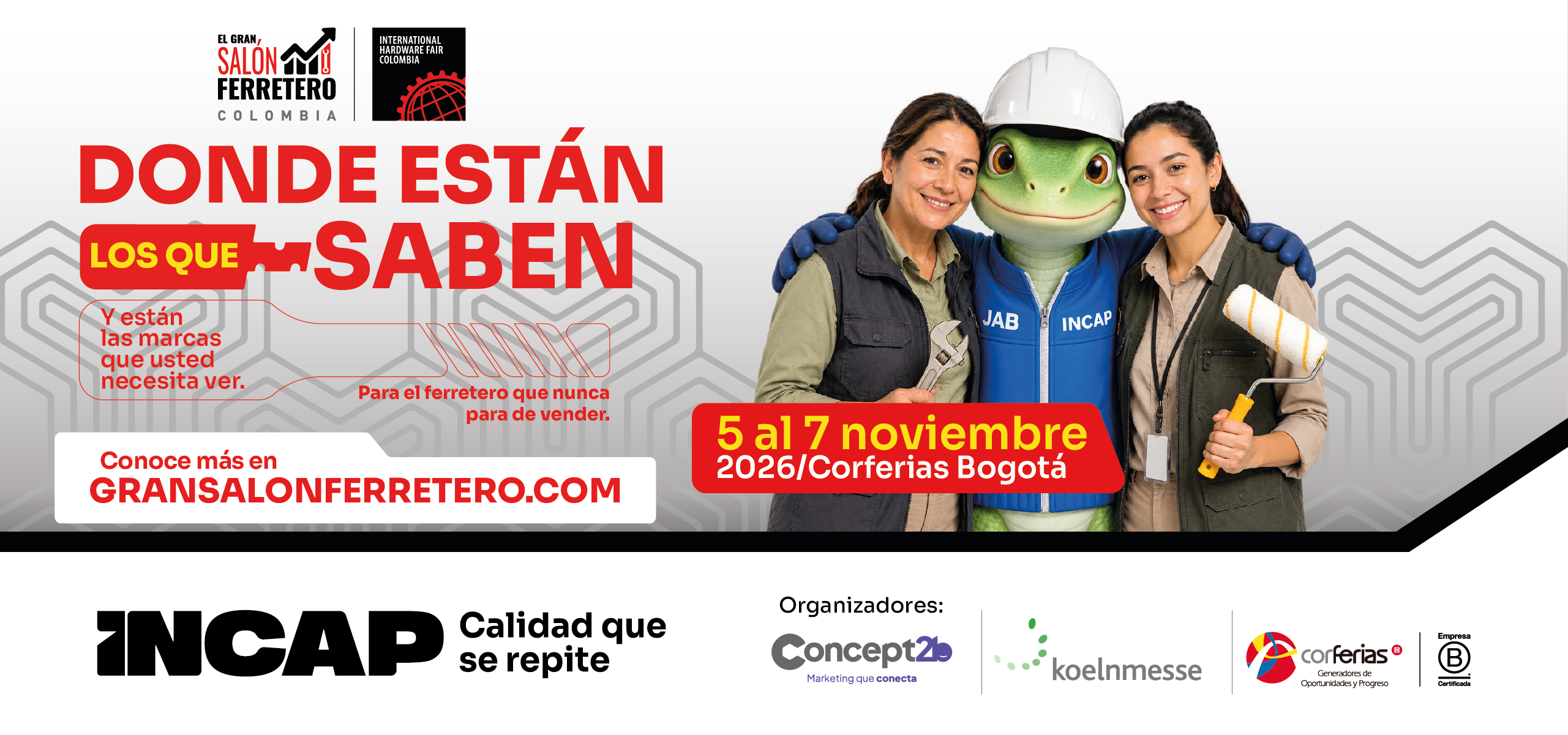 INCAP en El Gran Salon ferretero
