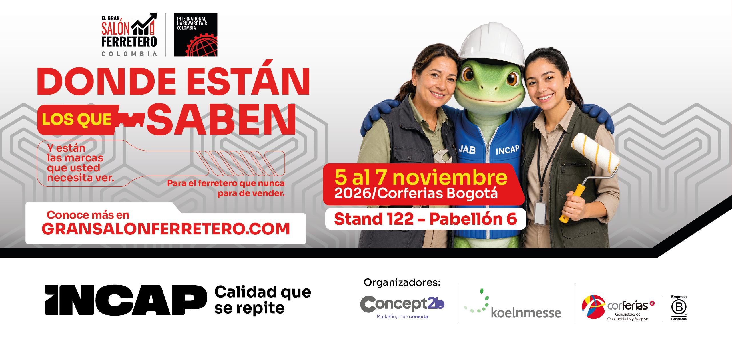 INCAP en El Gran Salon ferretero